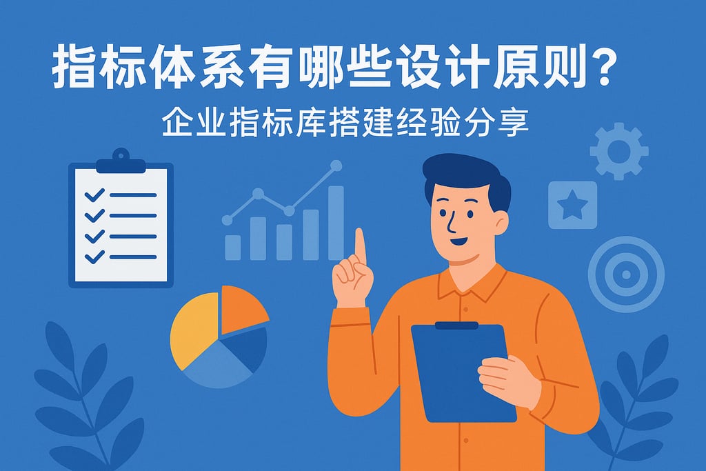 指标体系有哪些设计原则？企业指标库搭建经验分享