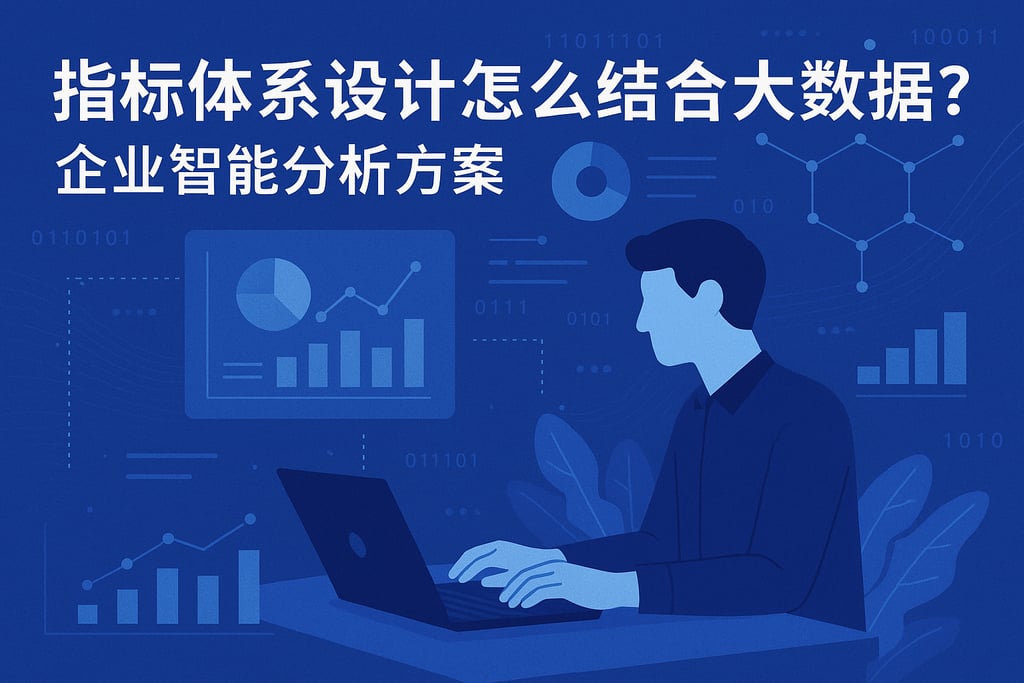 指标体系设计怎么结合大数据？企业智能分析方案
