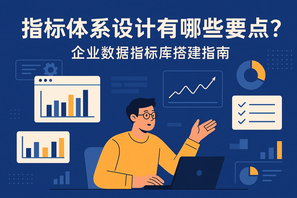 指标体系设计有哪些要点？企业数据指标库搭建指南