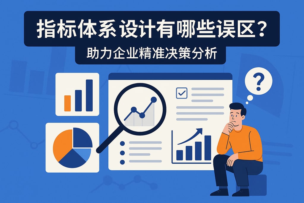 指标体系设计有哪些误区？助力企业精准决策分析