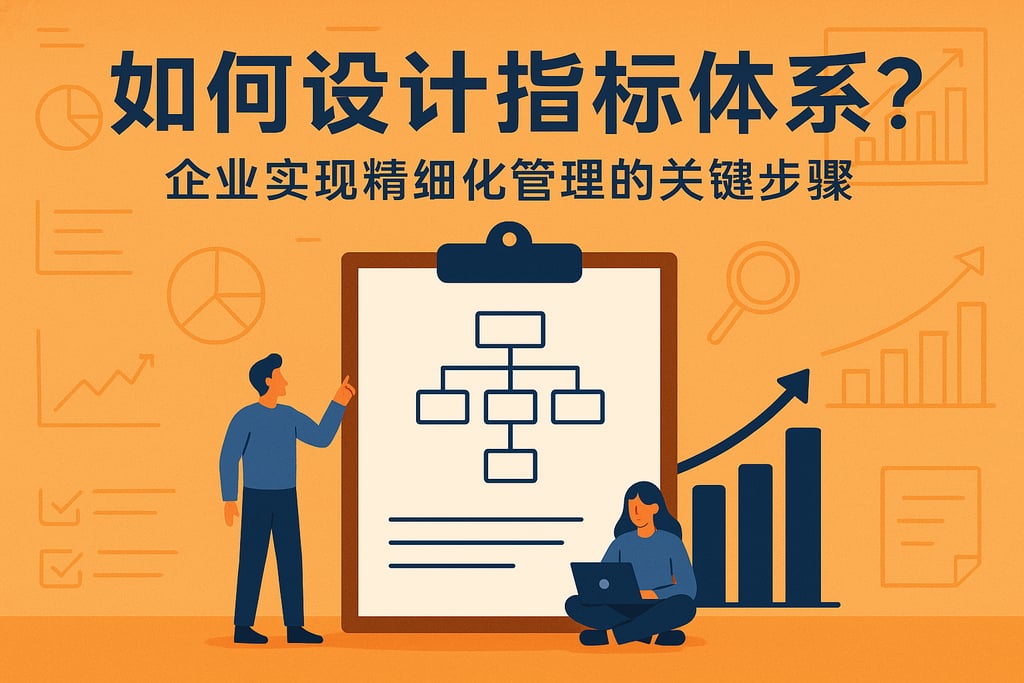 指标体系该如何设计？企业实现精细化管理的关键步骤