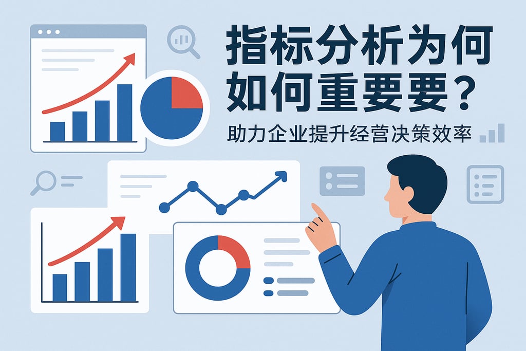 指标分析为何如此重要？助力企业提升经营决策效率