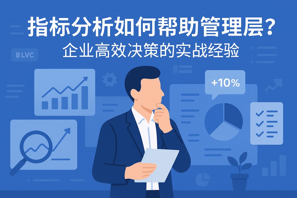 指标分析如何帮助管理层？企业高效决策的实战经验