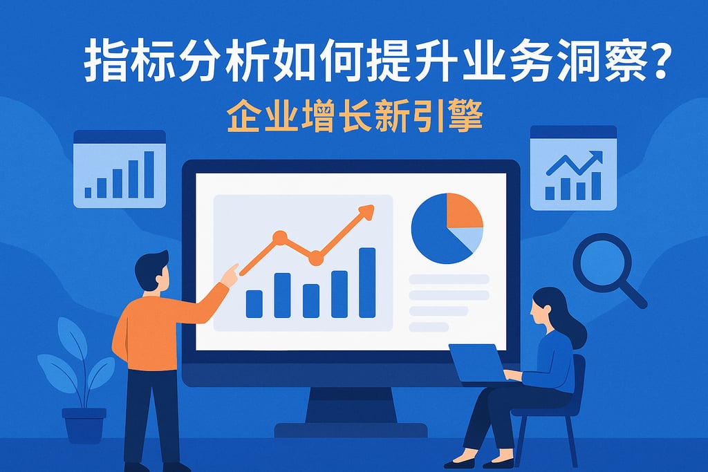 指标分析如何提升业务洞察？企业增长新引擎