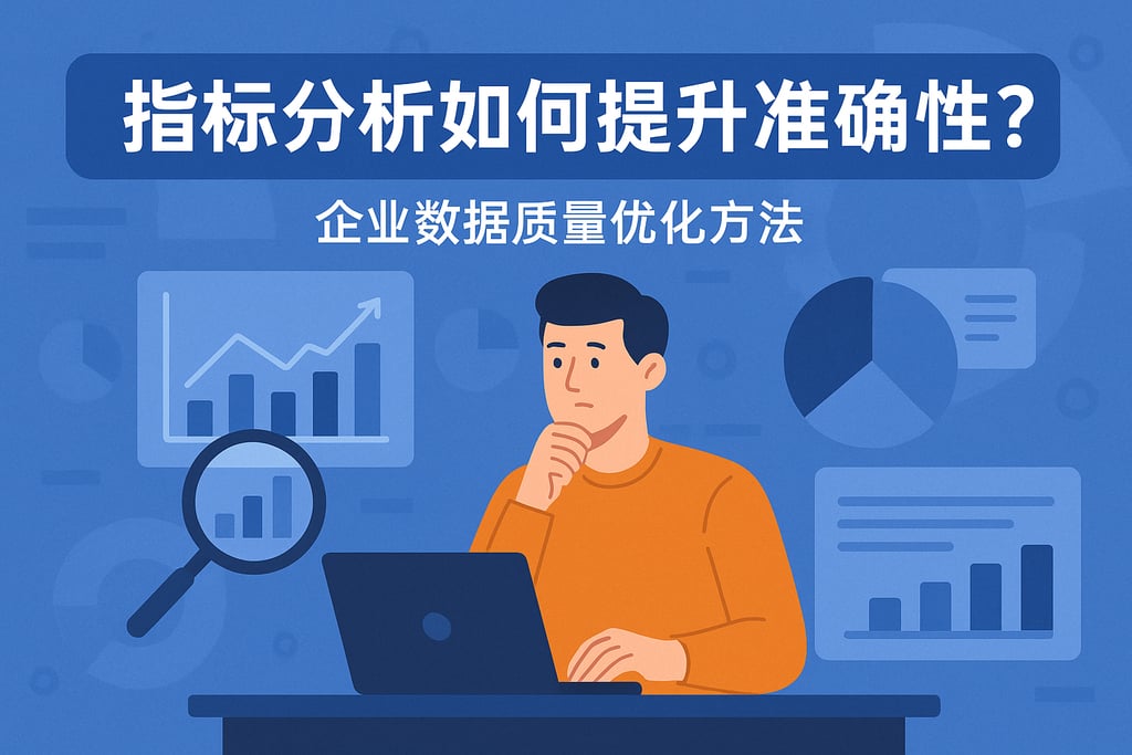 指标分析如何提升准确性？企业数据质量优化方法