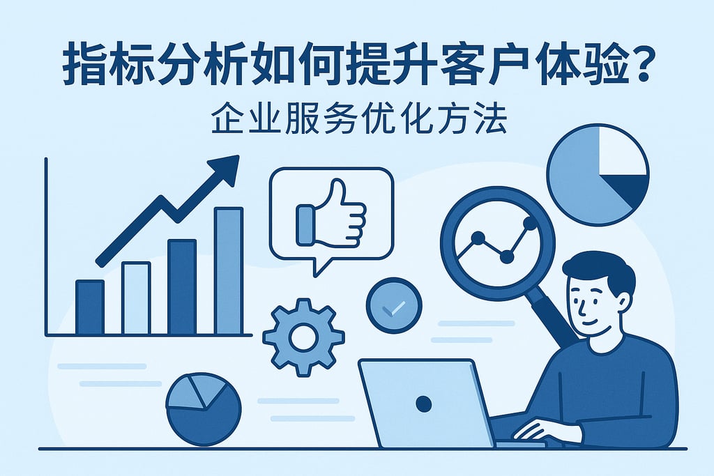 指标分析如何提升客户体验？企业服务优化方法