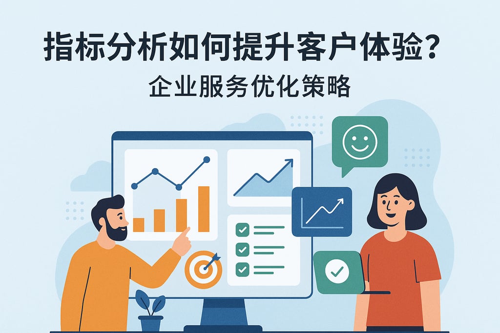 指标分析如何提升客户体验？企业服务优化策略