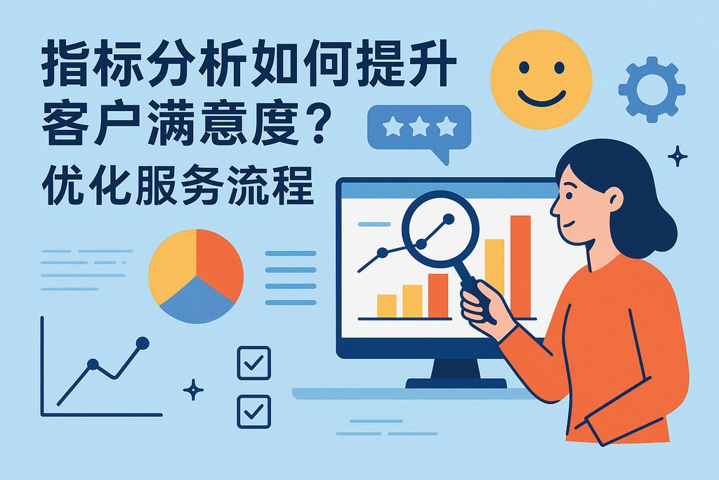 指标分析如何提升客户满意度？优化服务流程