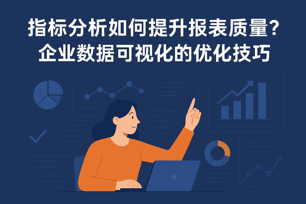 指标分析如何提升报表质量？企业数据可视化的优化技巧