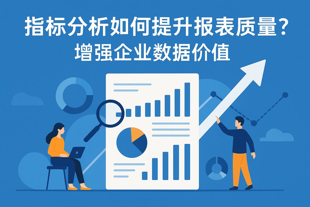 指标分析如何提升报表质量？增强企业数据价值