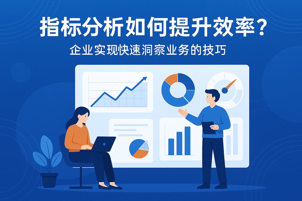 指标分析如何提升效率？企业实现快速洞察业务的技巧