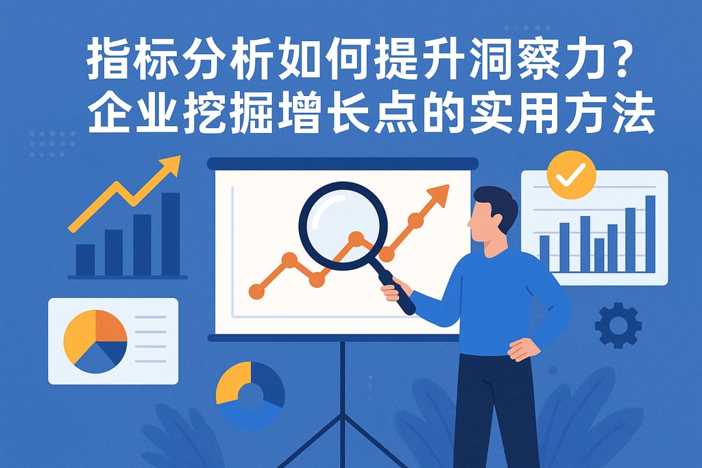 指标分析如何提升洞察力？企业挖掘增长点的实用方法