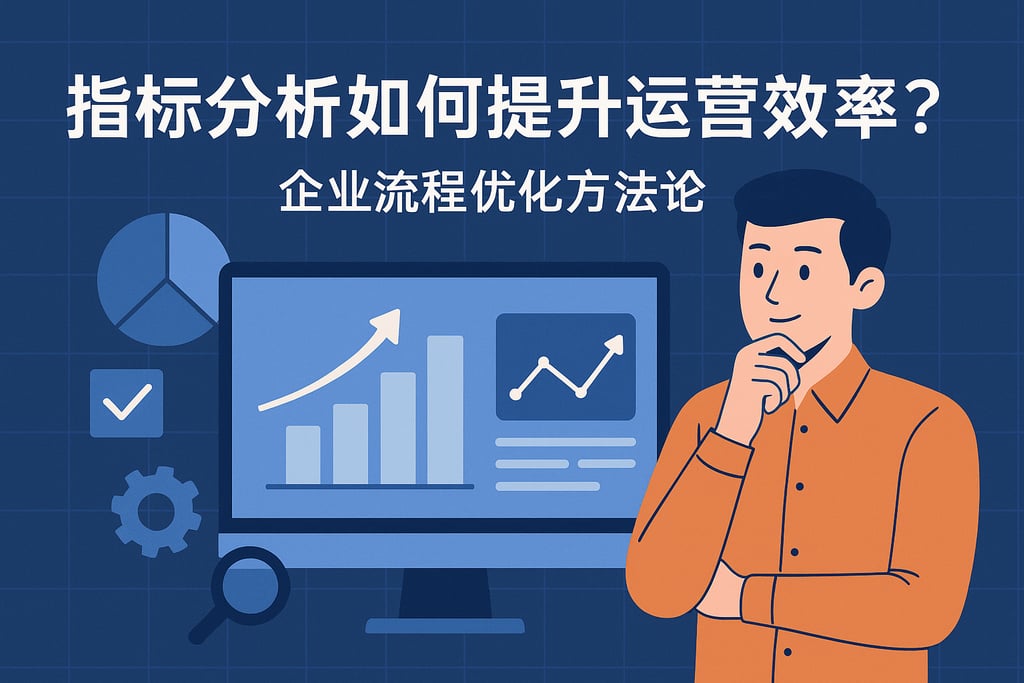 指标分析如何提升运营效率？企业流程优化方法论