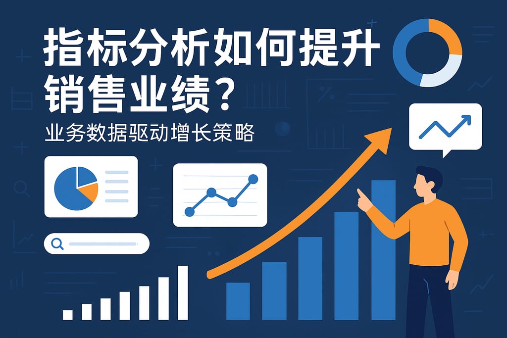 指标分析如何提升销售业绩？业务数据驱动增长策略