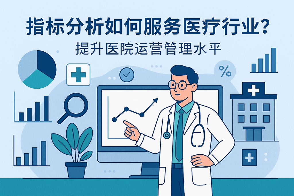 指标分析如何服务医疗行业？提升医院运营管理水平