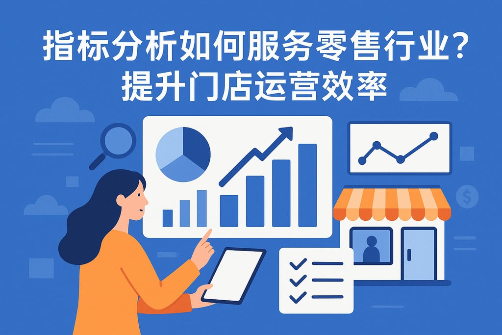 指标分析如何服务零售行业？提升门店运营效率
