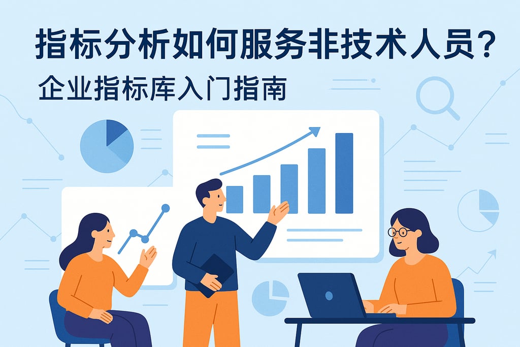 指标分析如何服务非技术人员？企业指标库入门指南