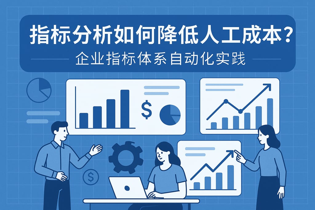 指标分析如何降低人工成本？企业指标体系自动化实践