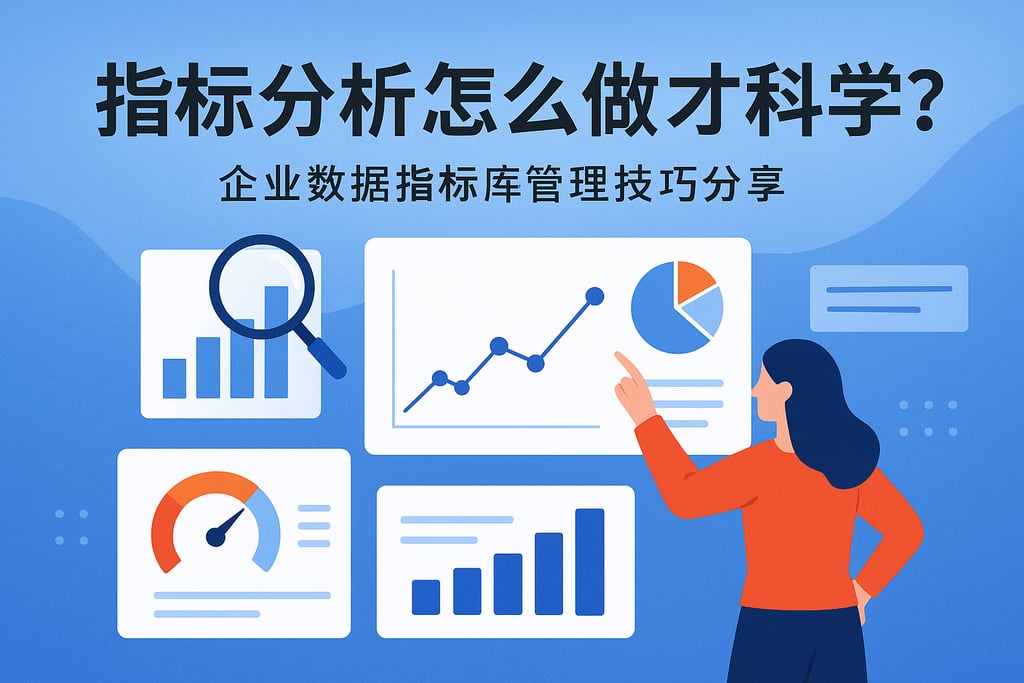 指标分析怎么做才科学？企业数据指标库管理技巧分享