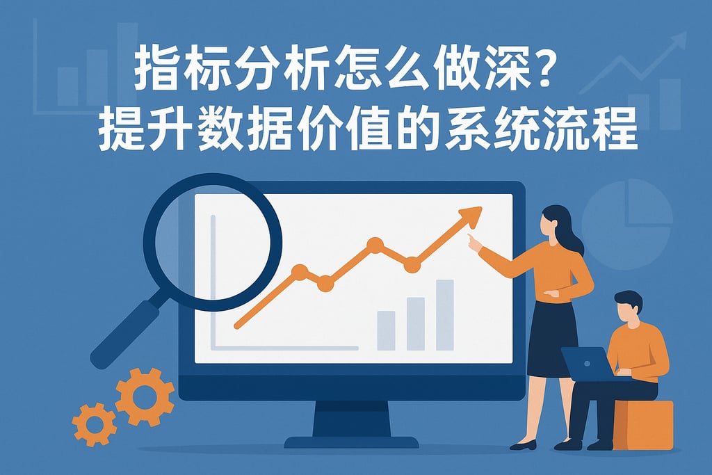 指标分析怎么做深？提升数据价值的系统流程