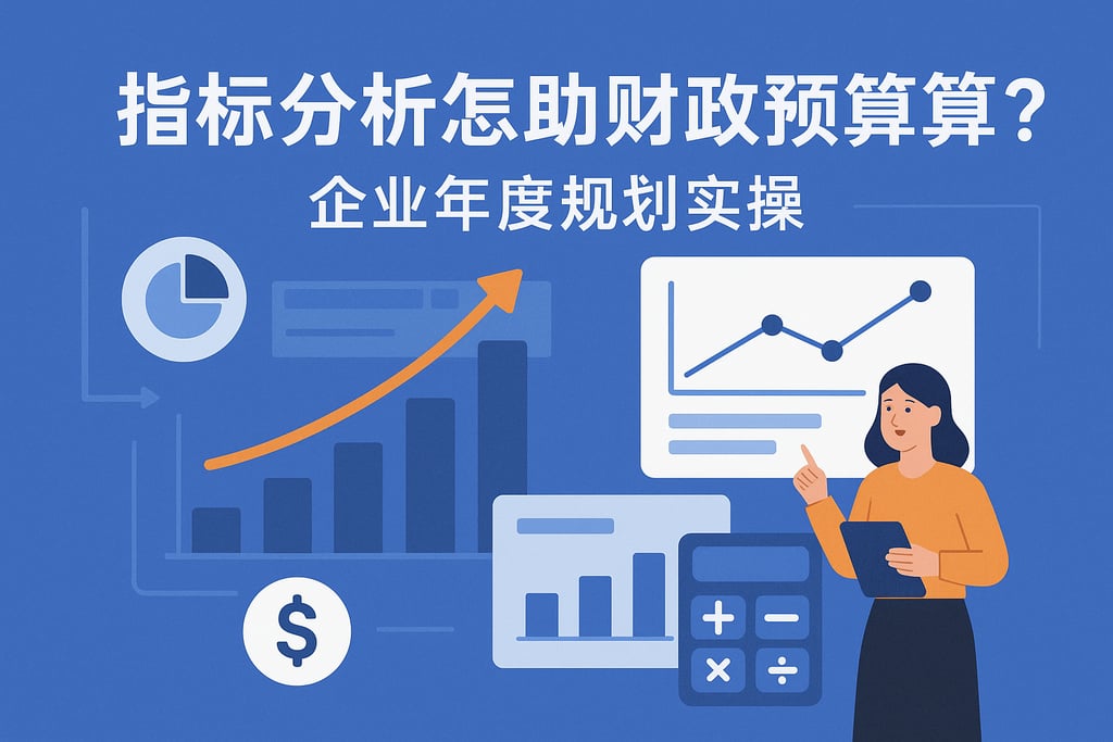指标分析怎么助力财务预算？企业年度规划实操