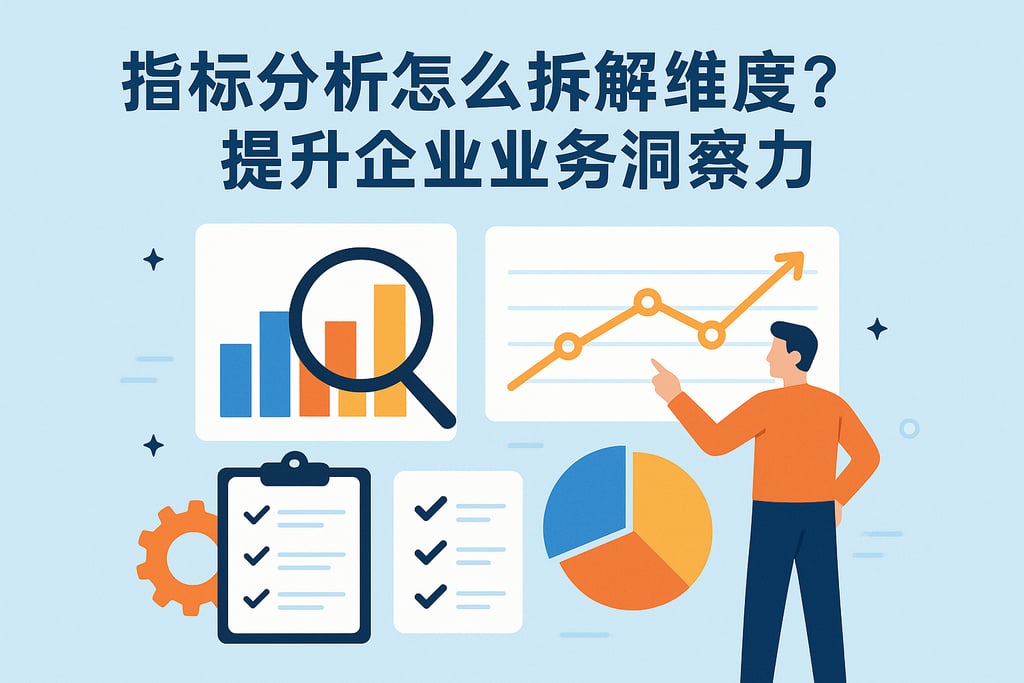 指标分析怎么拆解维度？提升企业业务洞察力