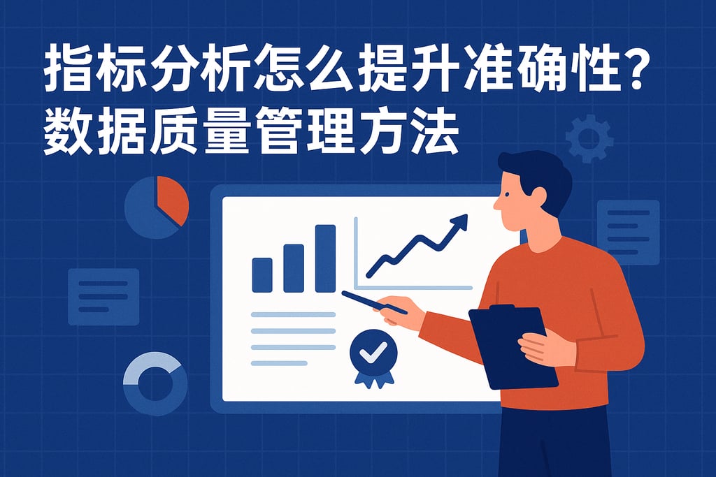 指标分析怎么提升准确性？数据质量管理方法