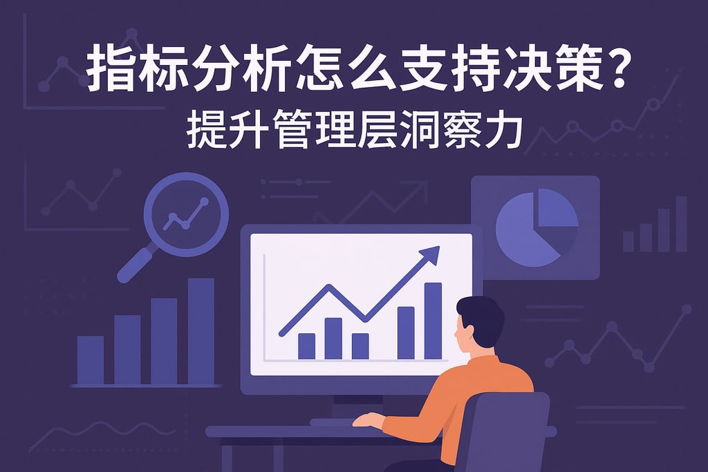 指标分析怎么支持决策？提升管理层洞察力