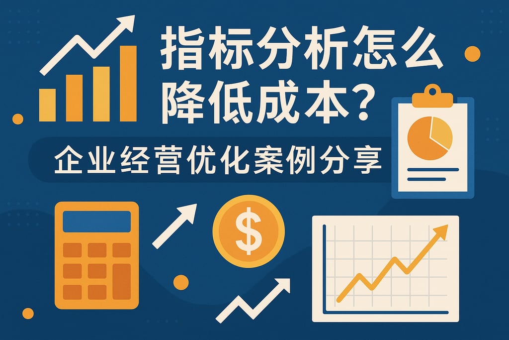 指标分析怎么降低成本？企业经营优化案例分享