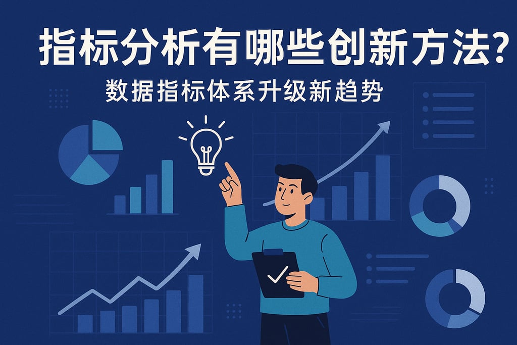 指标分析有哪些创新方法？数据指标体系升级新趋势