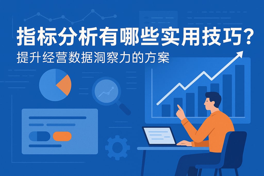指标分析有哪些实用技巧？提升经营数据洞察力的方案