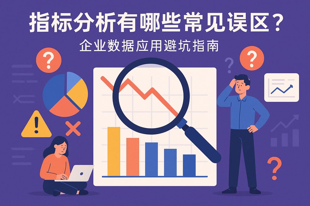 指标分析有哪些常见误区？企业数据应用避坑指南