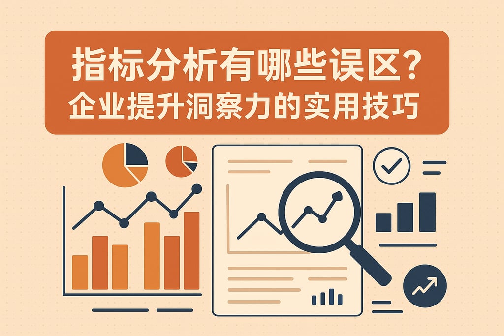 指标分析有哪些误区？企业提升洞察力的实用技巧