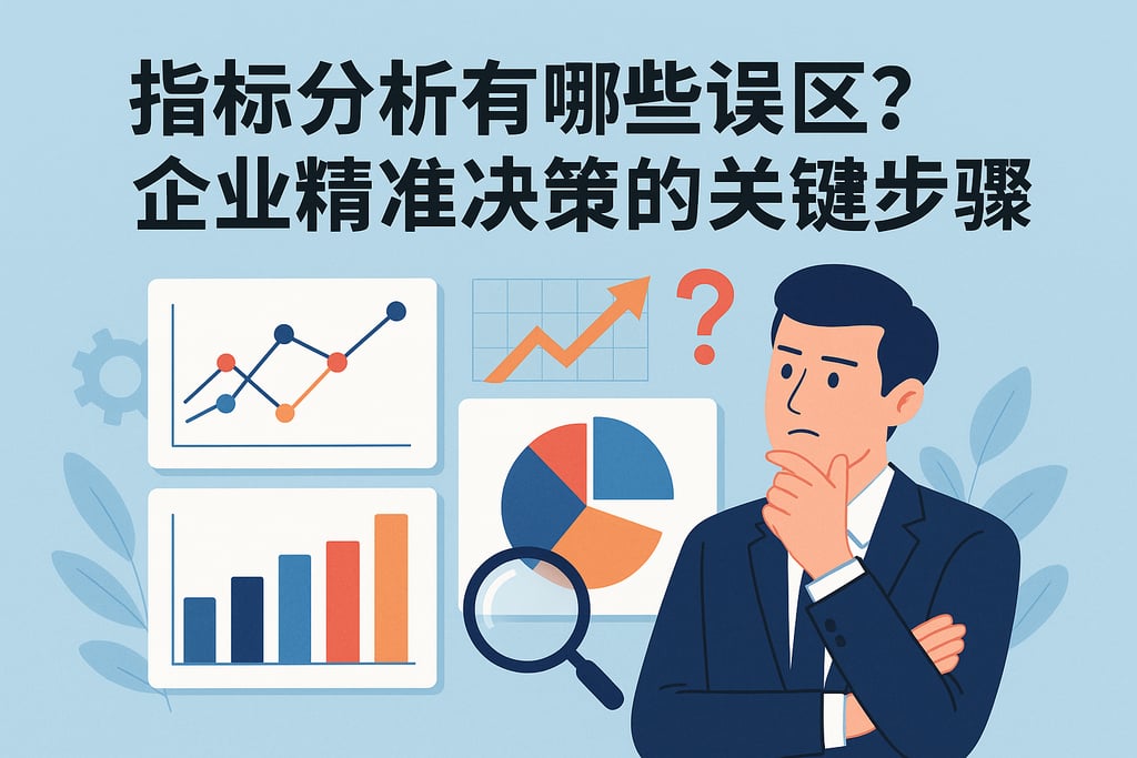 指标分析有哪些误区？企业精准决策的关键步骤
