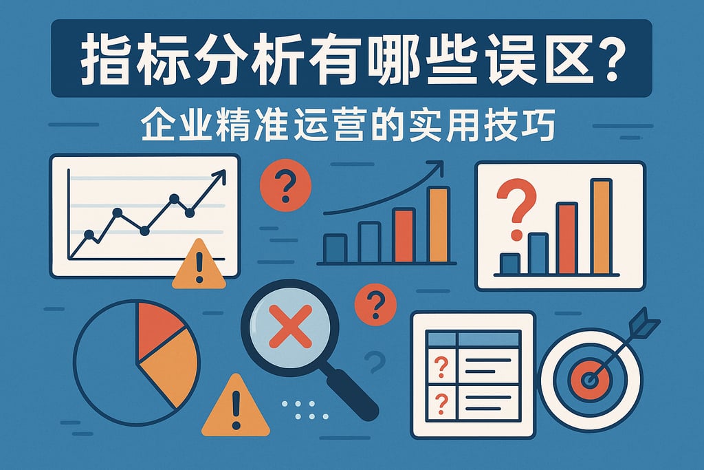指标分析有哪些误区？企业精准运营的实用技巧
