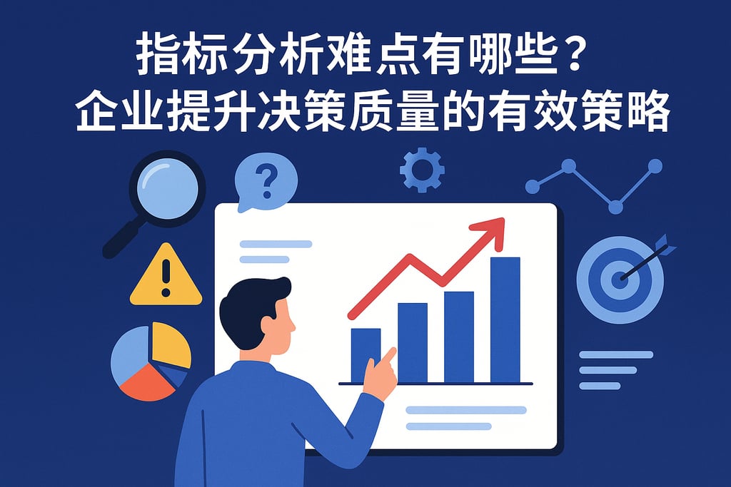 指标分析难点有哪些？企业提升决策质量的有效策略
