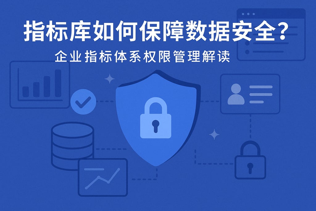 指标库如何保障数据安全？企业指标体系权限管理解读