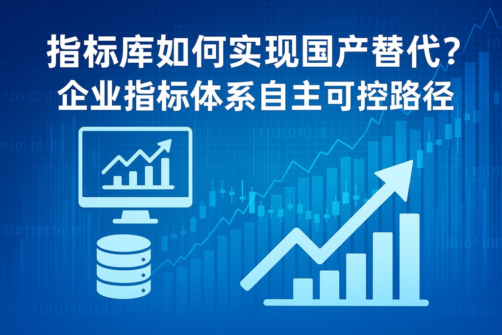 指标库如何实现国产替代？企业指标体系自主可控路径