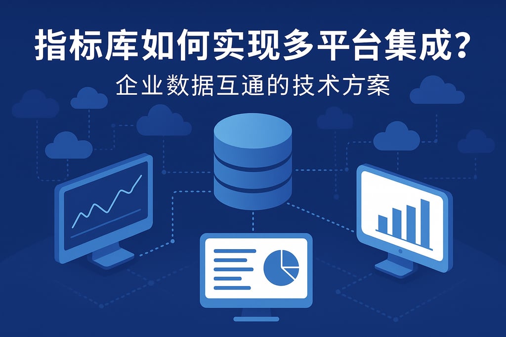 指标库如何实现多平台集成？企业数据互通的技术方案