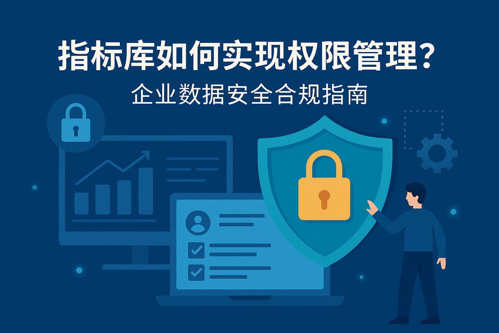指标库如何实现权限管理？企业数据安全合规指南