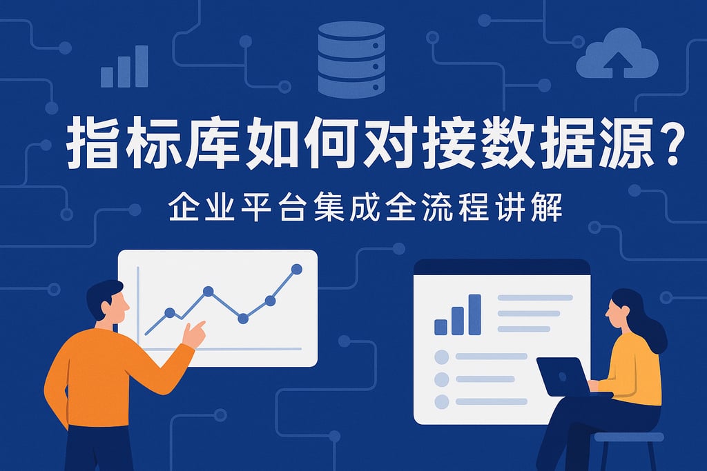 指标库如何对接数据源？企业平台集成全流程讲解