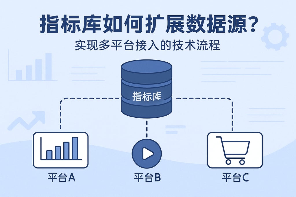 指标库如何扩展数据源？实现多平台接入的技术流程