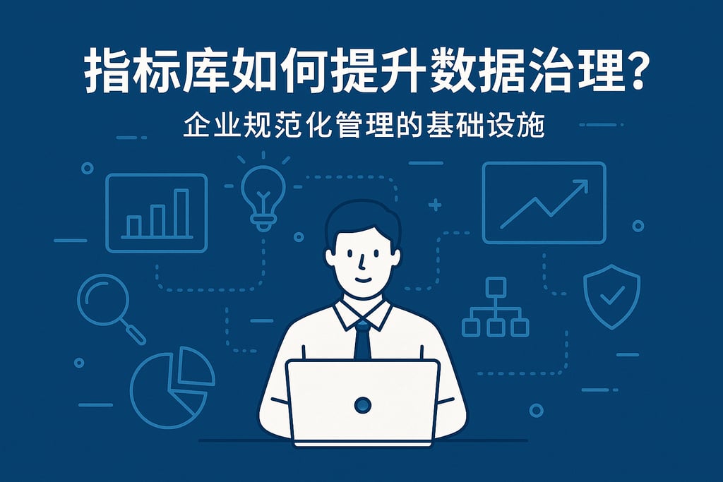 指标库如何提升数据治理？企业规范化管理的基础设施