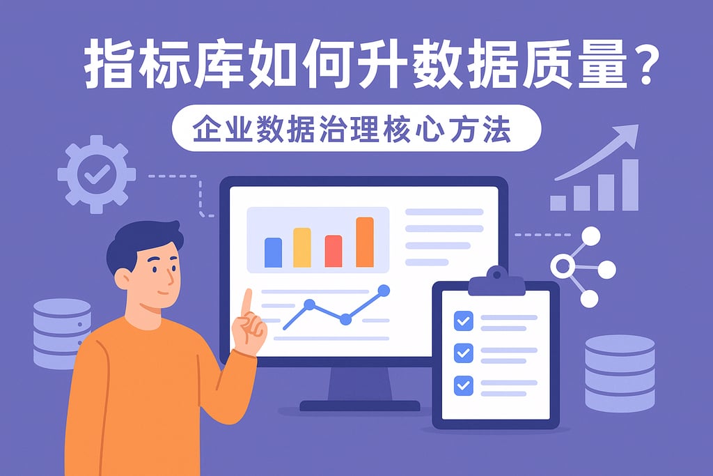 指标库如何提升数据质量？企业数据治理核心方法