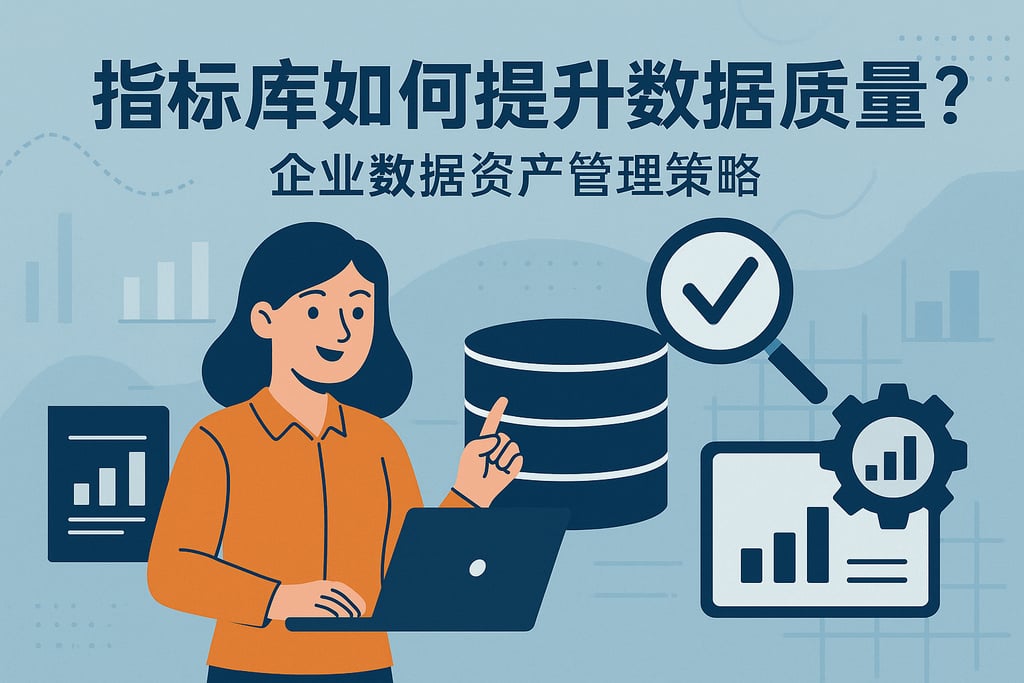 指标库如何提升数据质量？企业数据资产管理策略
