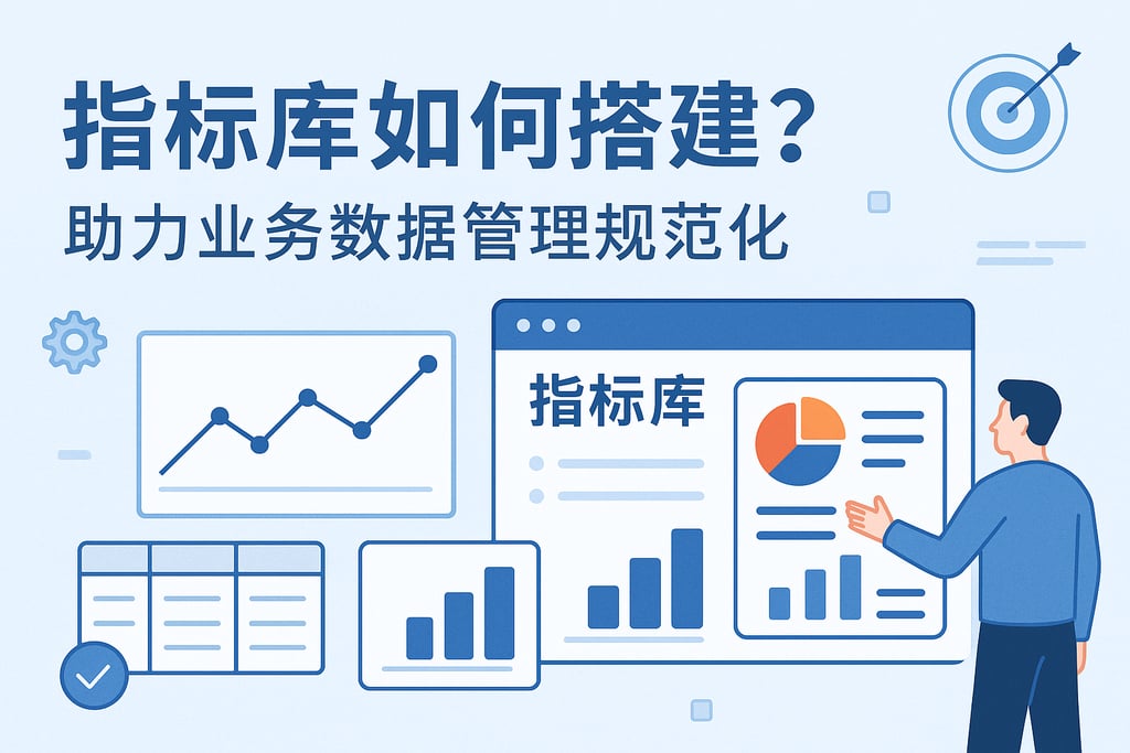 指标库如何搭建？助力业务数据管理规范化