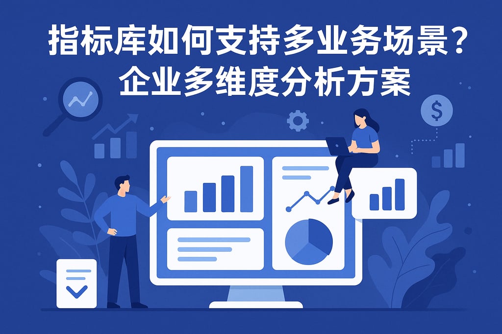 指标库如何支持多业务场景？企业多维度分析方案