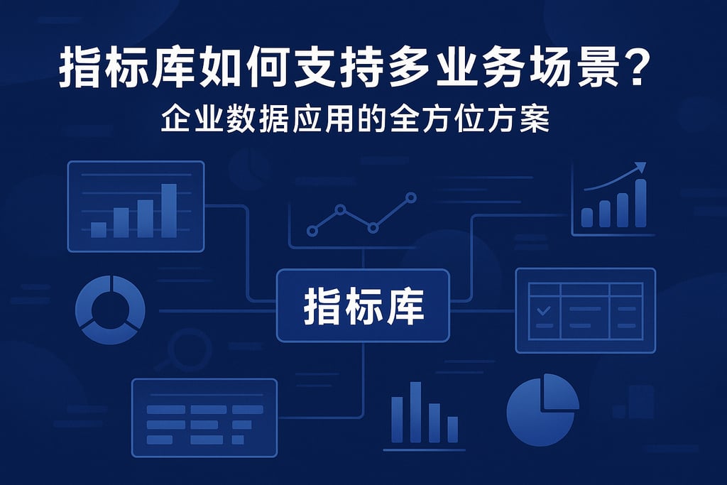 指标库如何支持多业务场景？企业数据应用的全方位方案