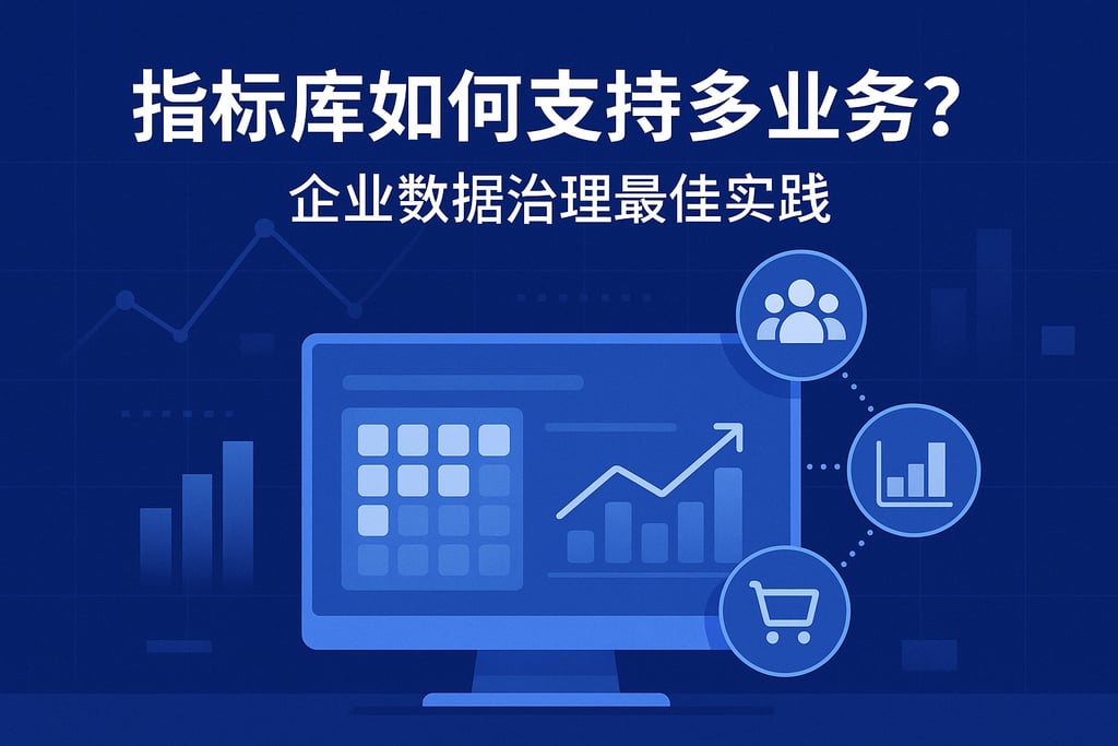 指标库如何支持多业务？企业数据治理最佳实践