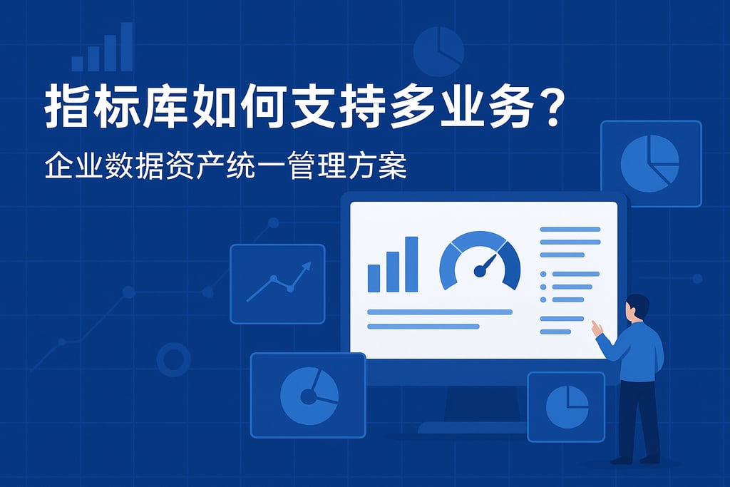 指标库如何支持多业务？企业数据资产统一管理方案